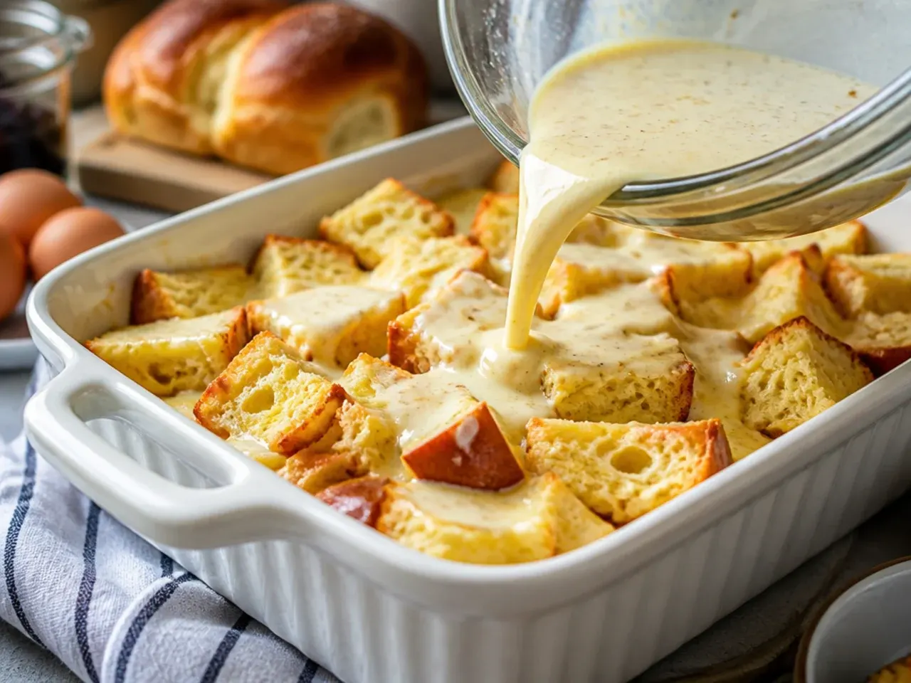 brioche french toast casserole recipe step 4