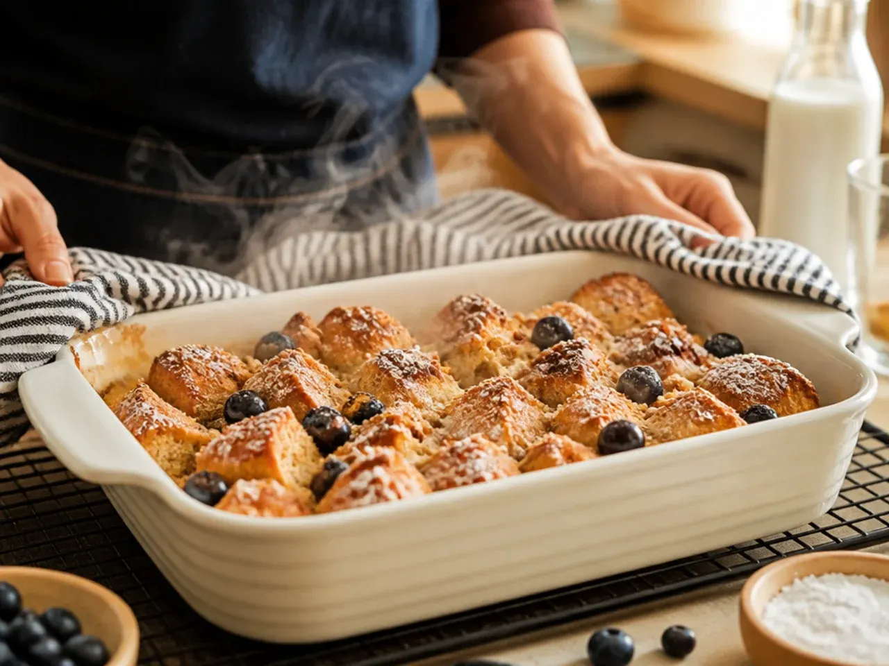 brioche french toast casserole recipe step 7
