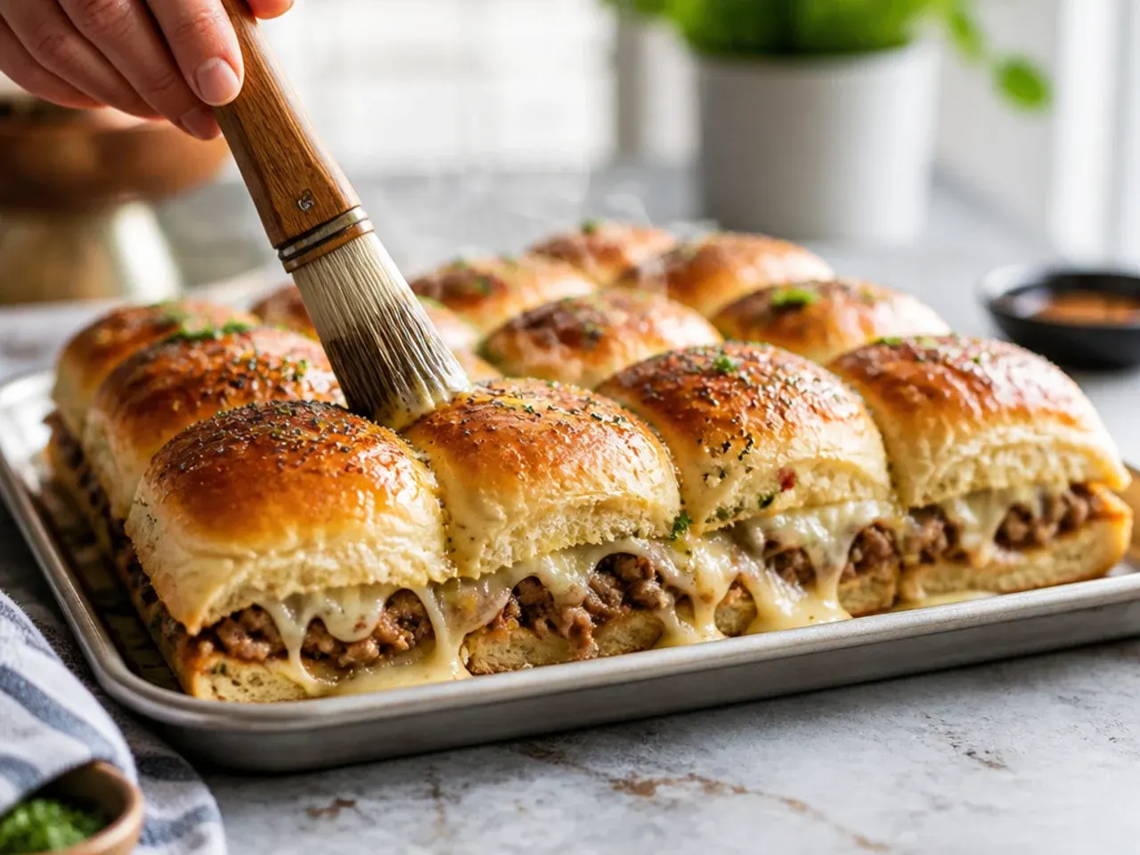 burger sliders recipes hawaiian rolls recipe step 5