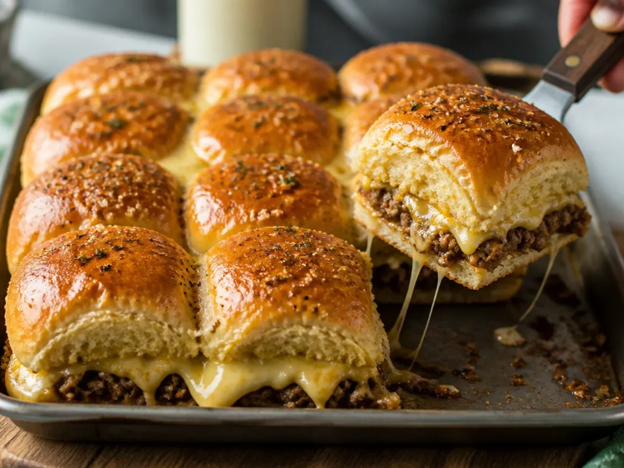 burger sliders recipes hawaiian rolls recipe step 6