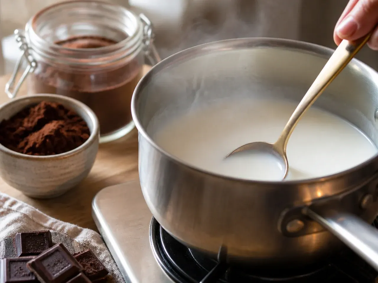 cacao hot chocolate recipes recipe step 1