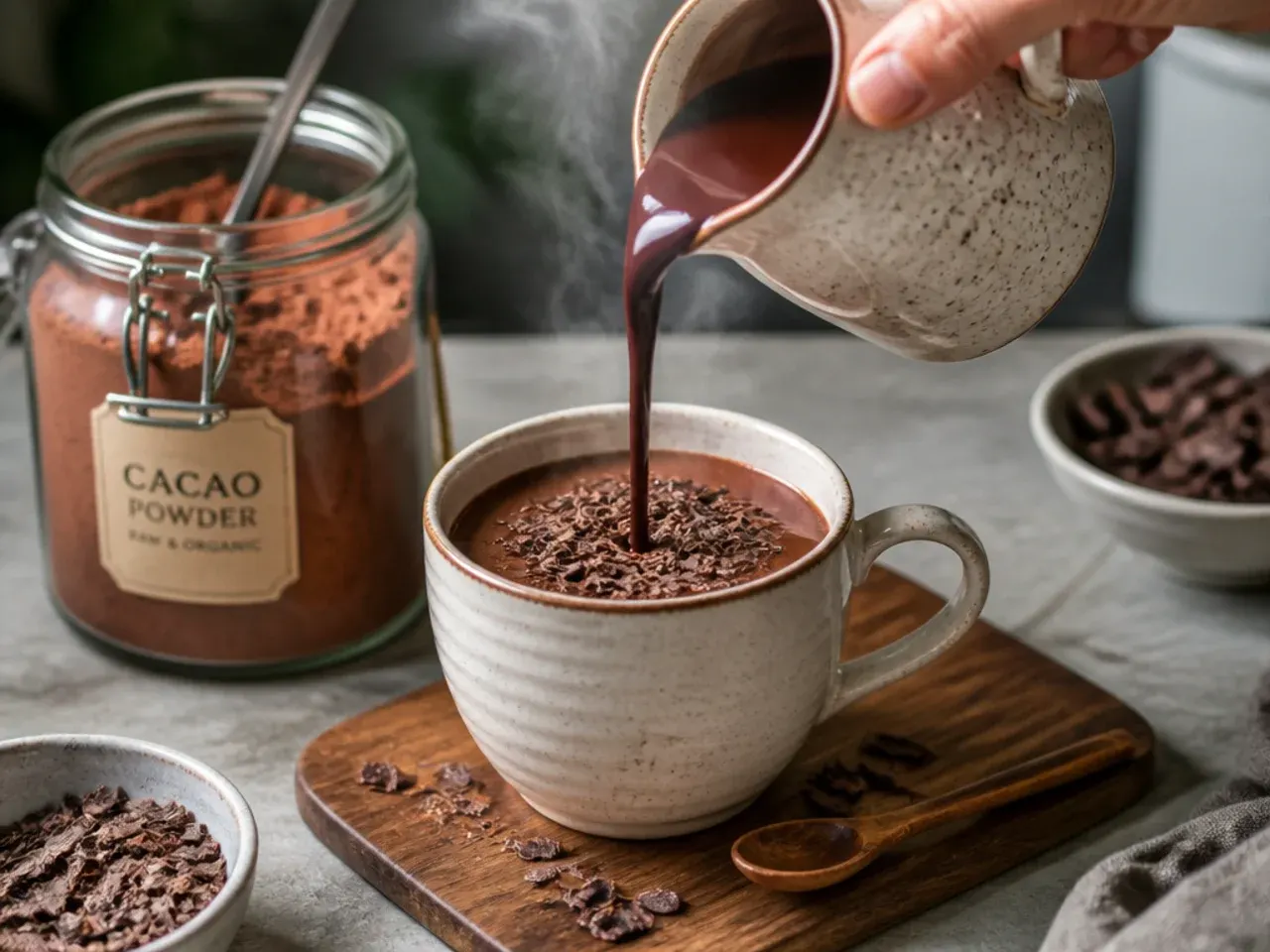cacao hot chocolate recipes recipe step 6