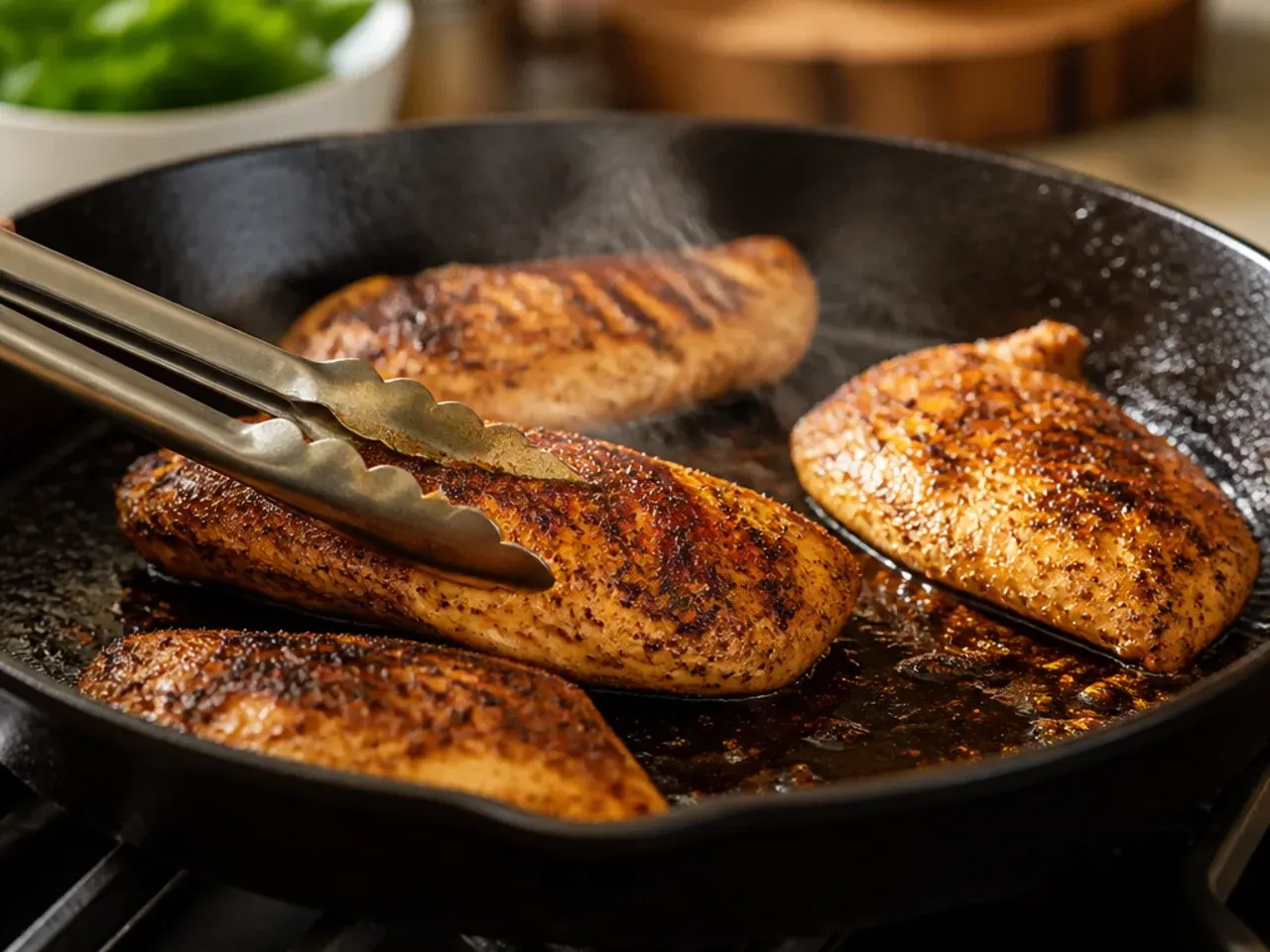 cajun chicken alfredo recipe step 1