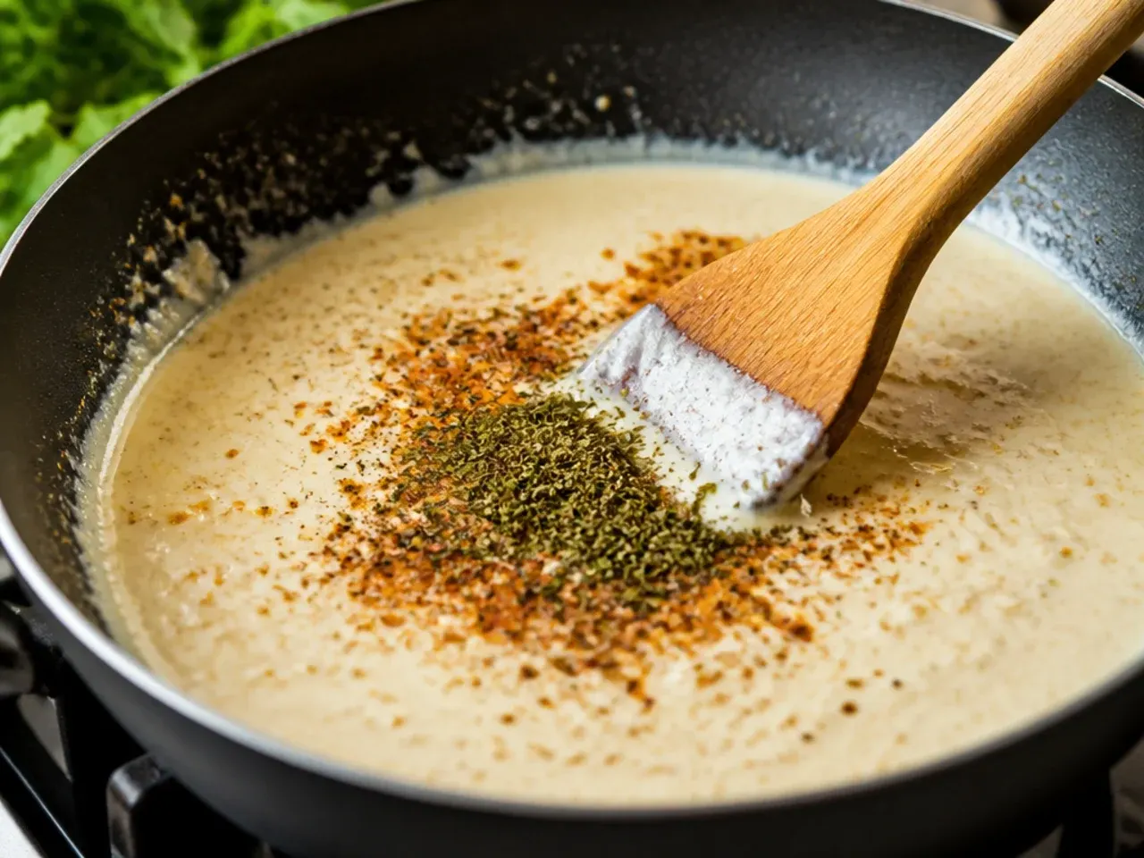 cajun chicken alfredo recipe step 4