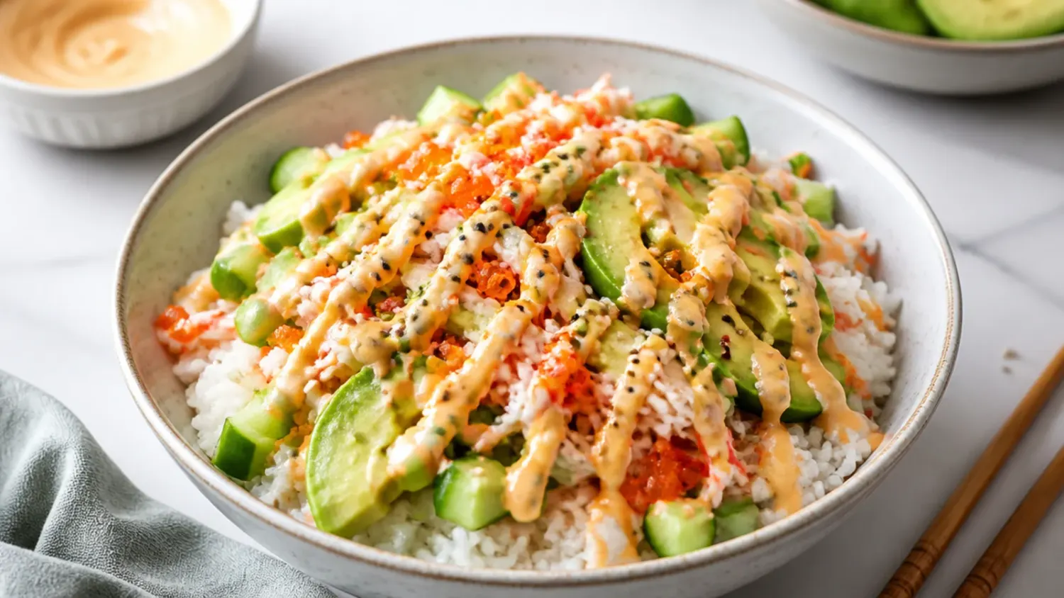 california sushi bowl — 25 Easy California Sushi Bowl Ideas