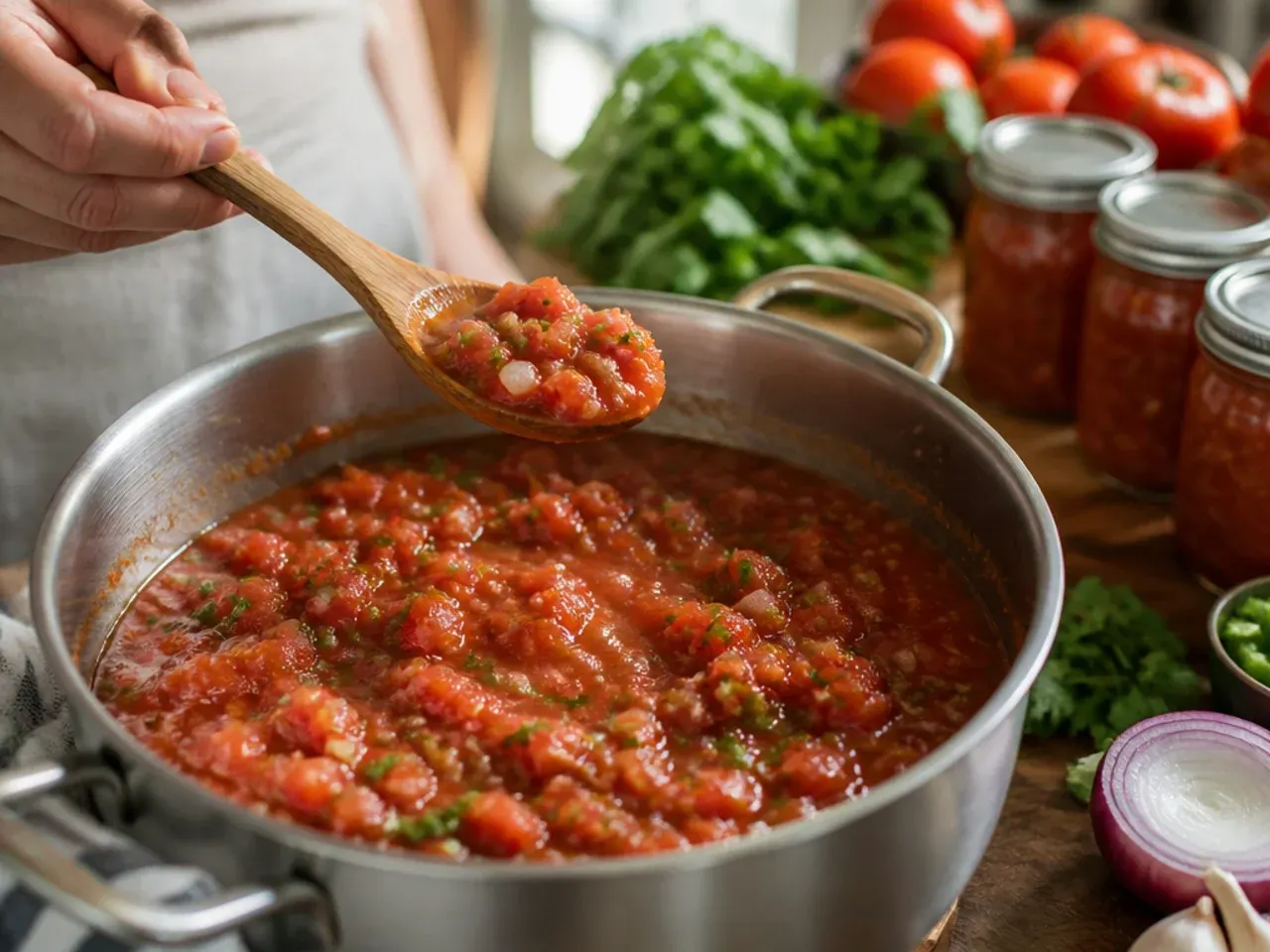 canned salsa recipe recipe step 19