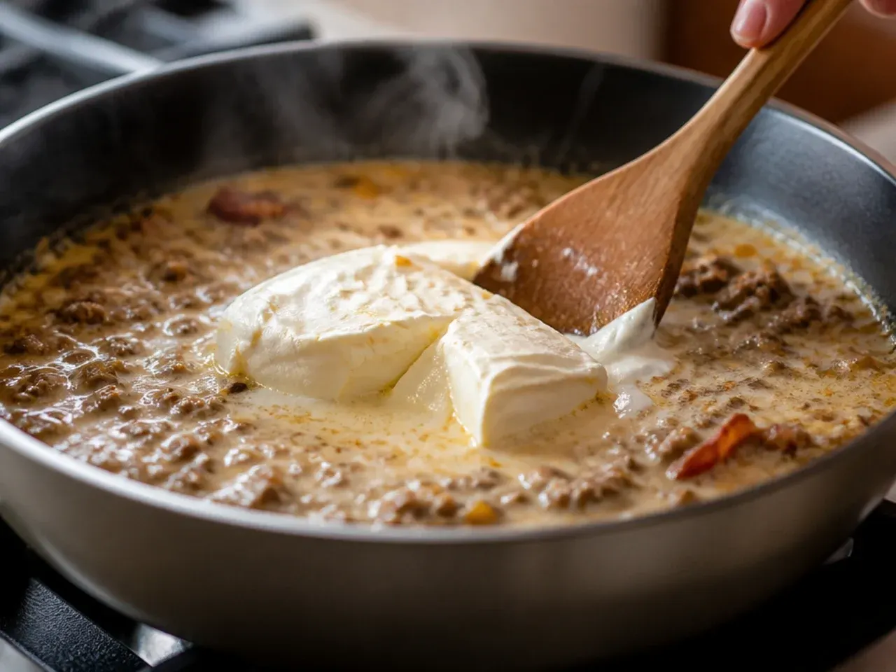carnivore cheeseburger soup recipe step 5