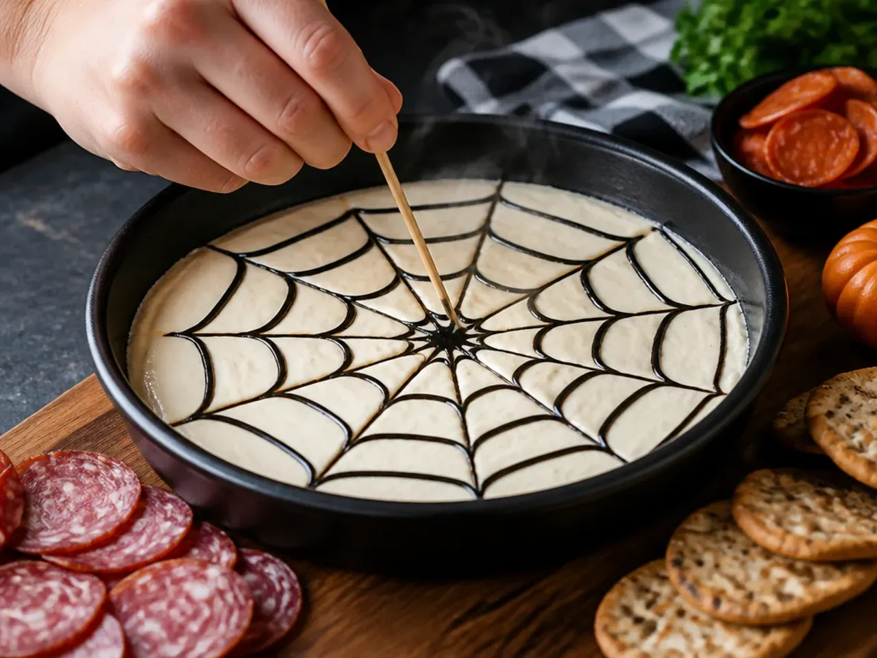 charcuterie board halloween ideas recipe step 4