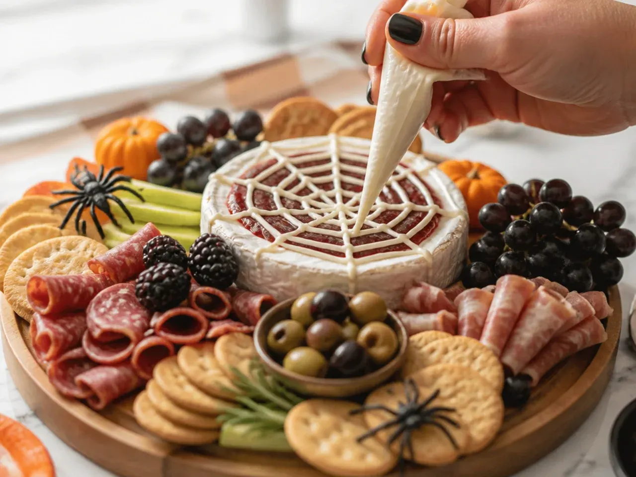 charcuterie board halloween ideas recipe step 5