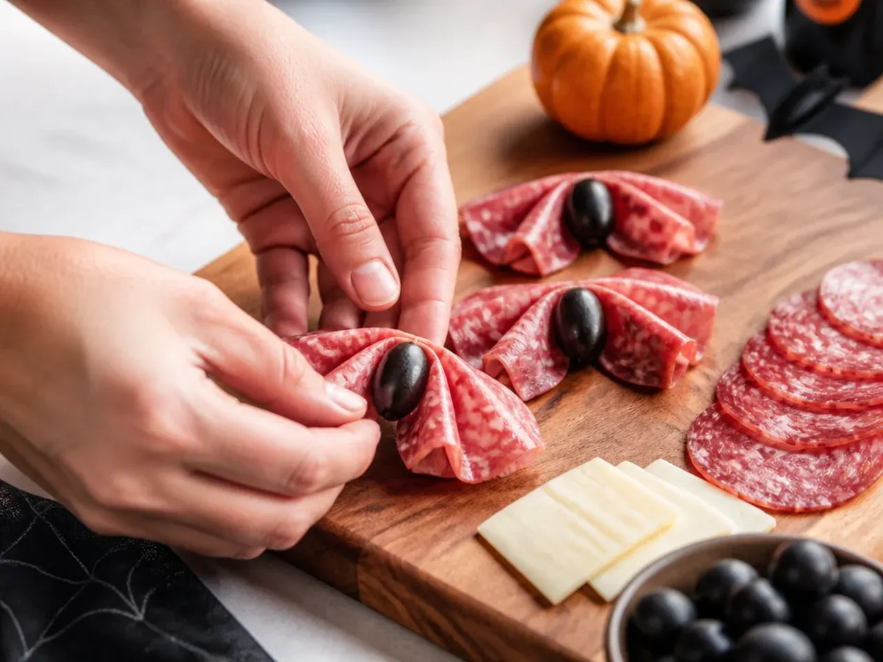 charcuterie board halloween ideas recipe step 7