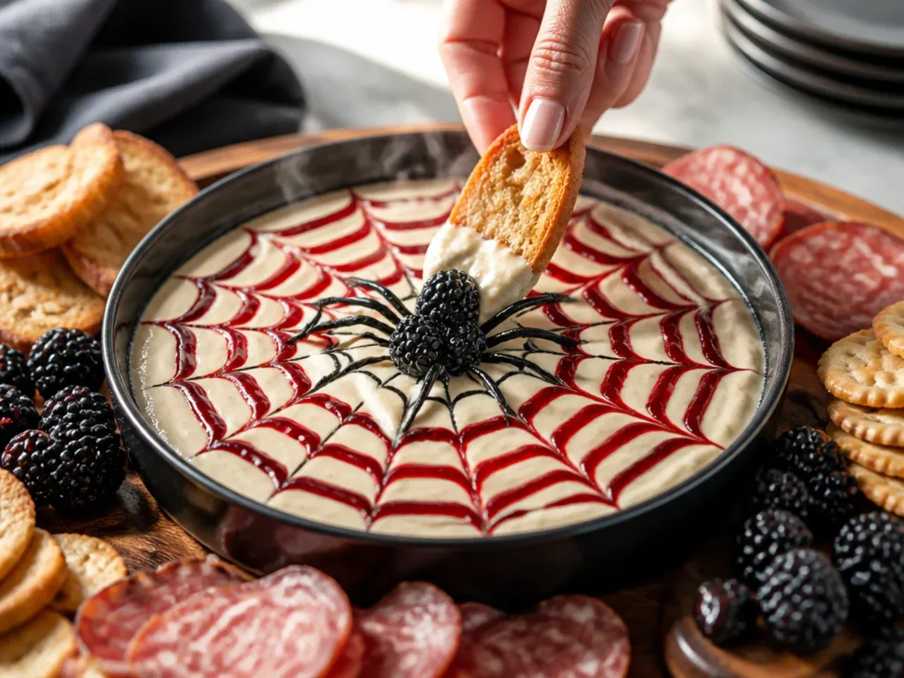 charcuterie board halloween ideas recipe step 10