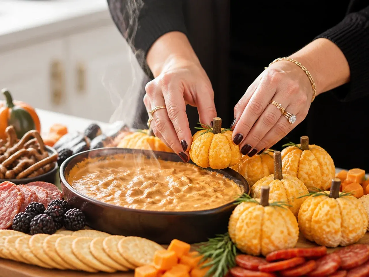 charcuterie board halloween ideas recipe step 11