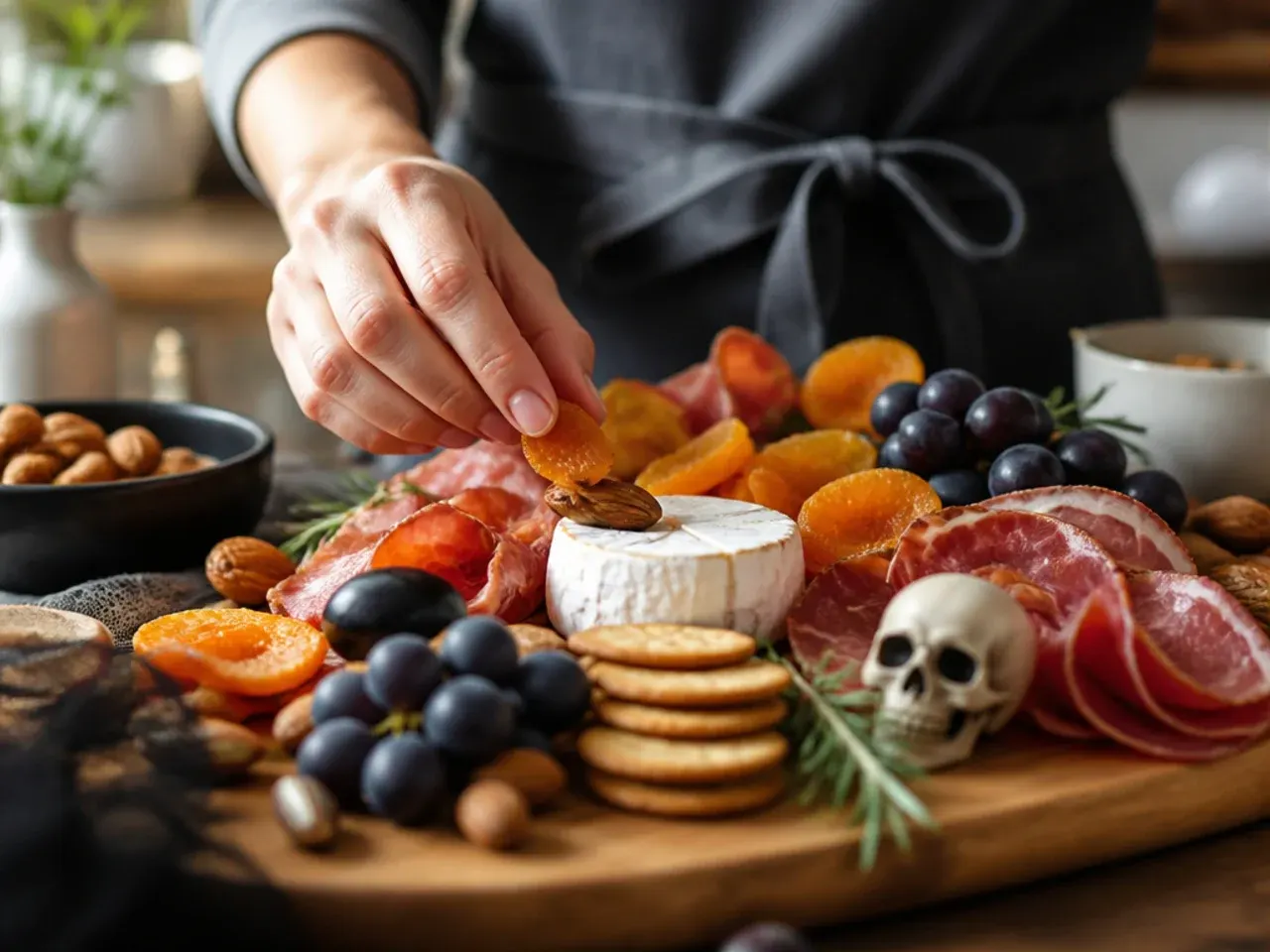 charcuterie board halloween ideas recipe step 18