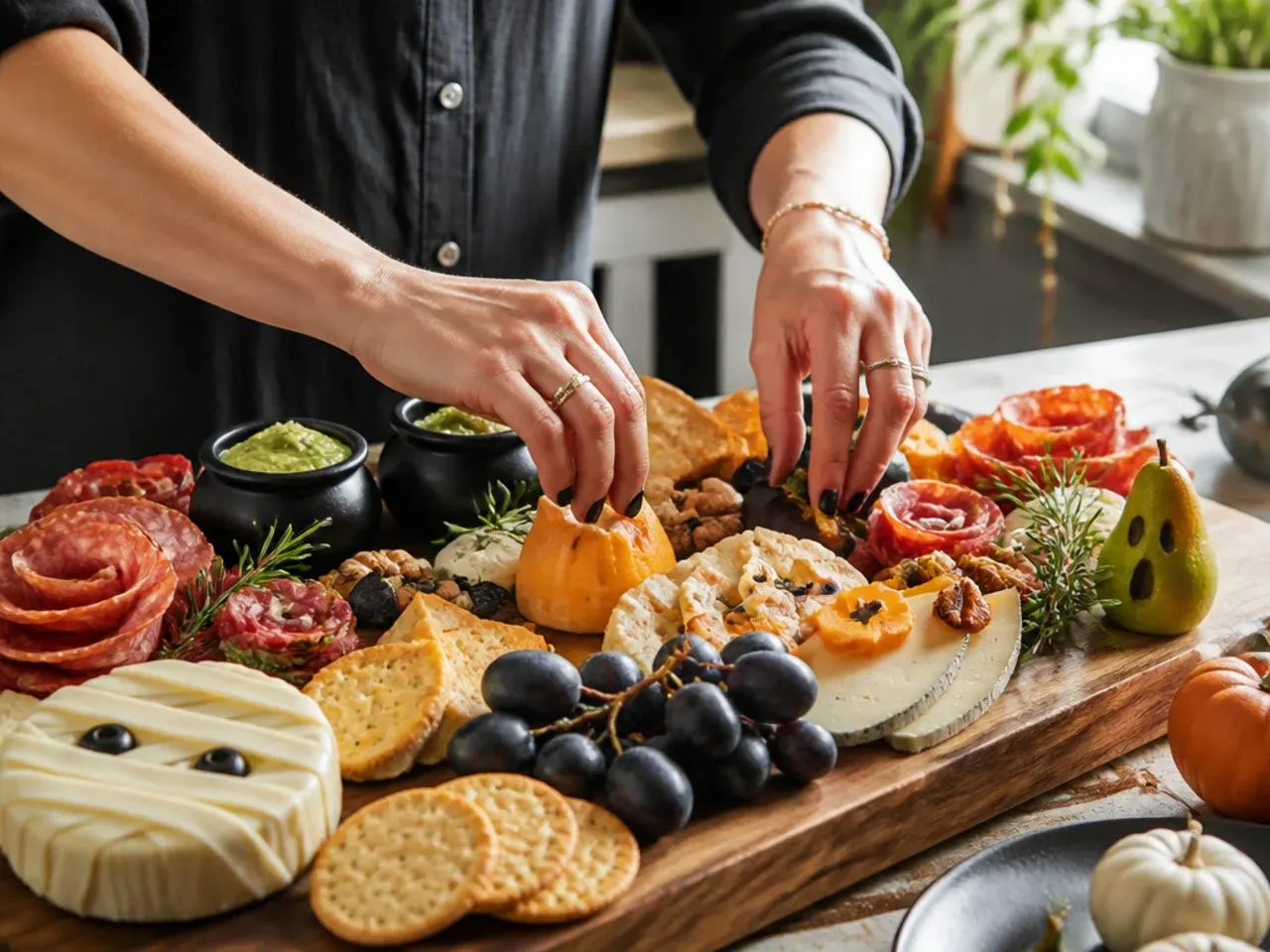 charcuterie board halloween ideas recipe step 19