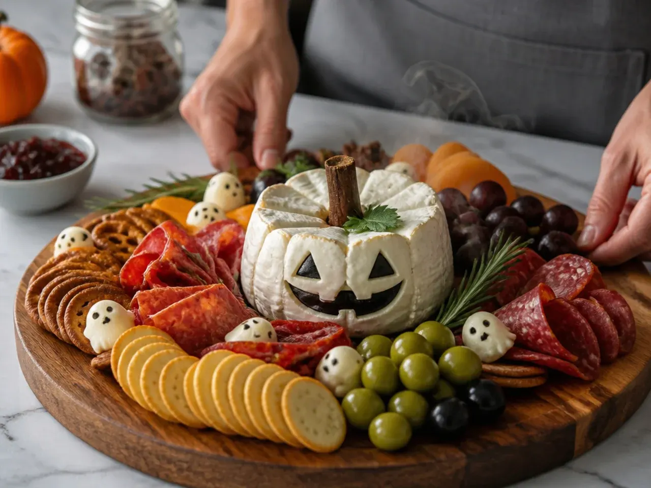 charcuterie board halloween ideas recipe step 20