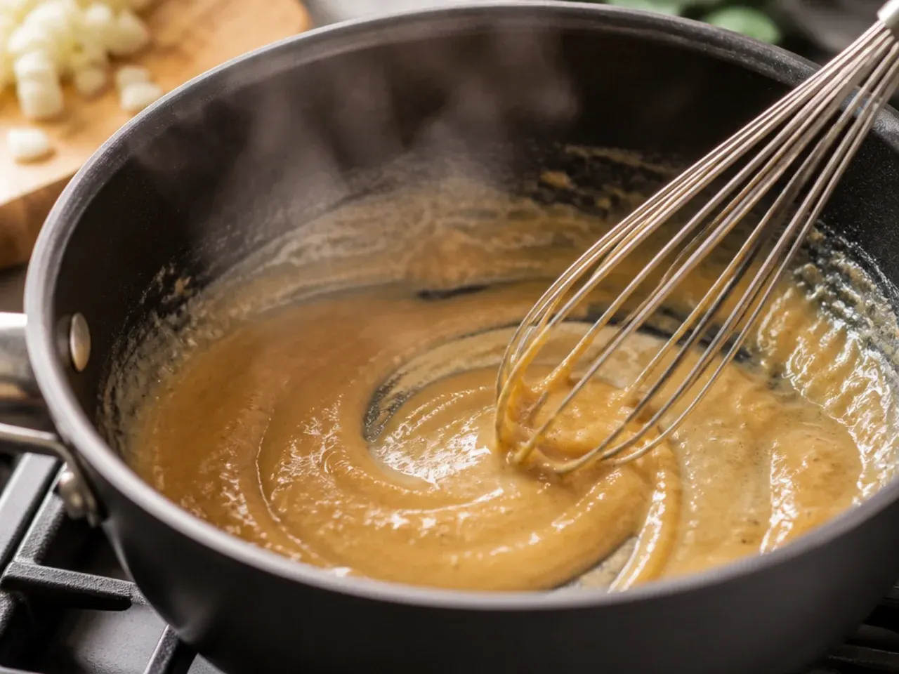 cheeseburger soup stovetop recipe step 4