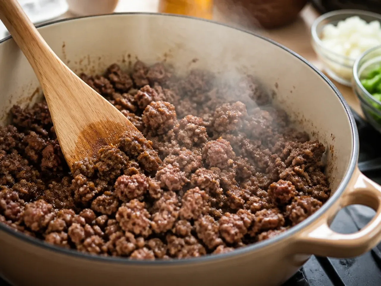 cheeseburger soup recipe step 1