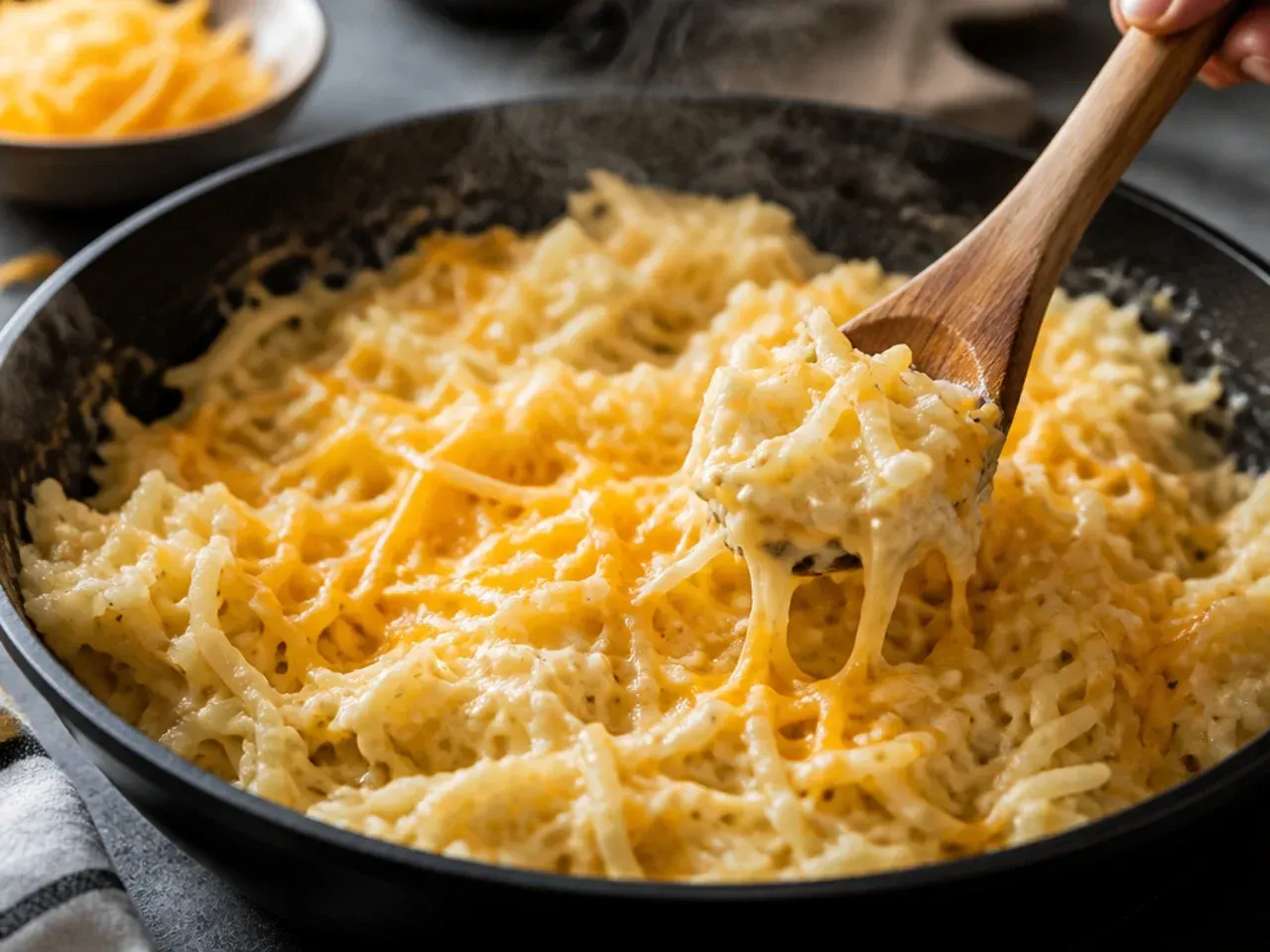 cheesy hashbrown casserole recipe step 4