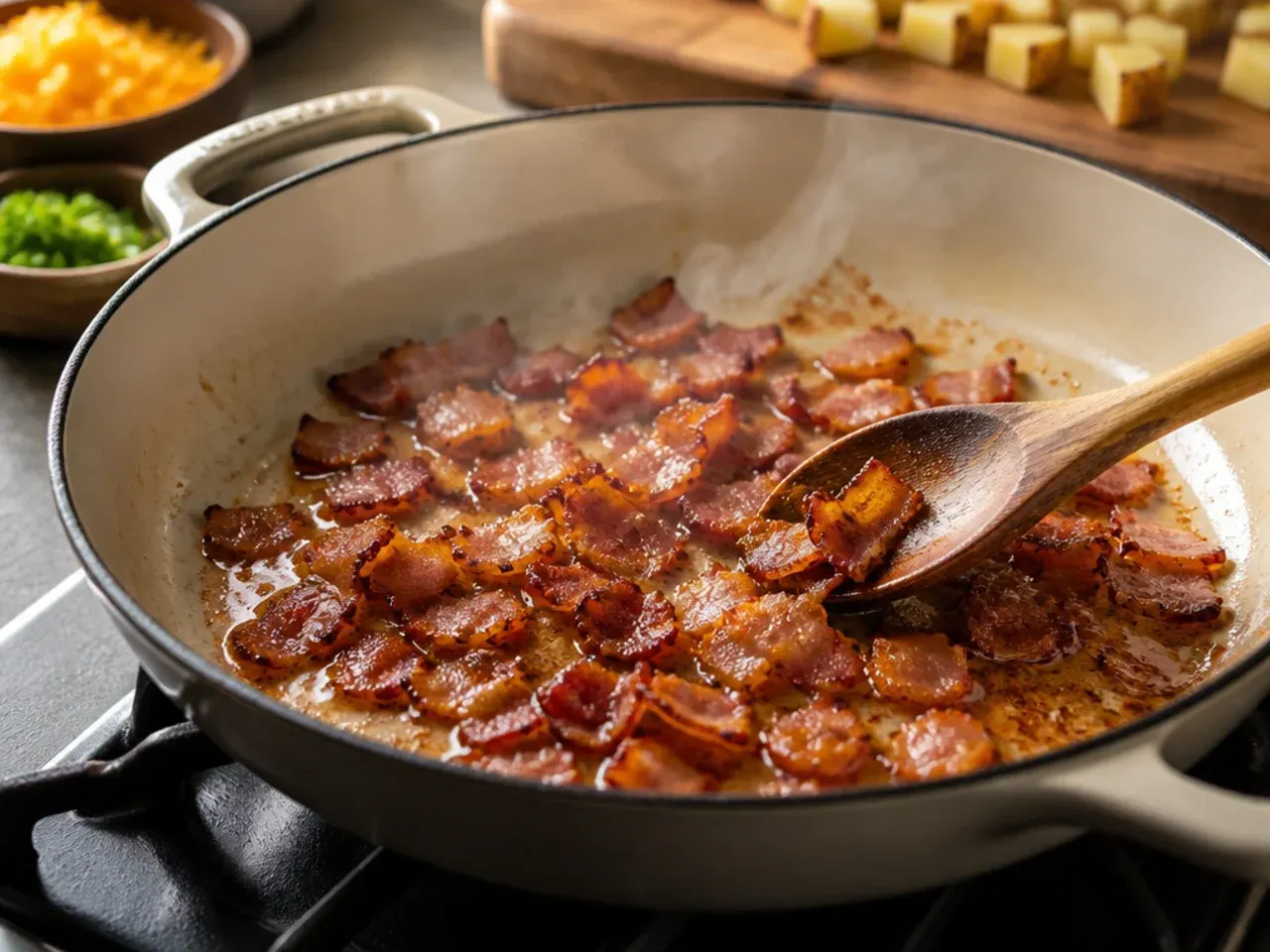 cheesy potato soup recipe step 1