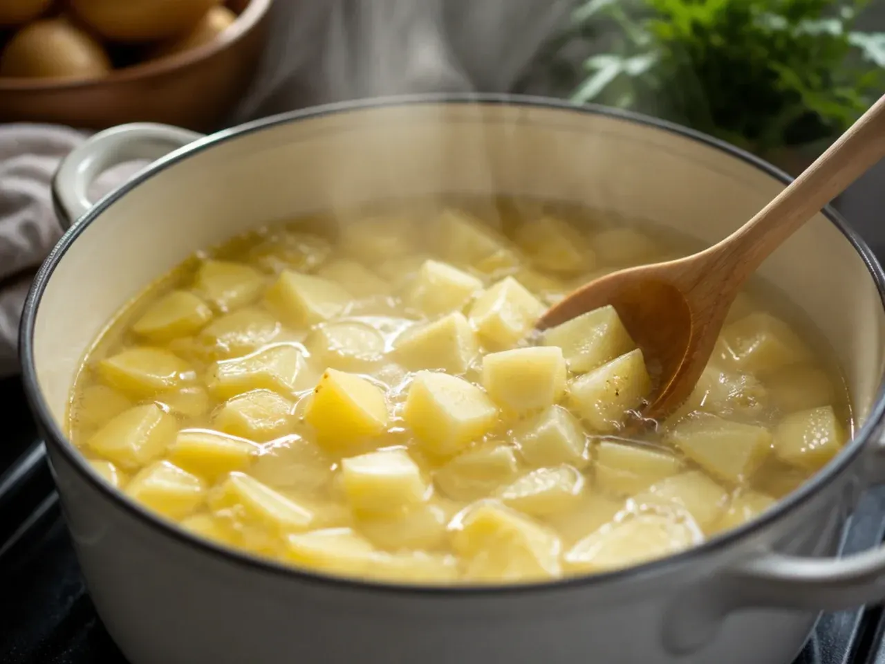 cheesy potato soup recipe step 4