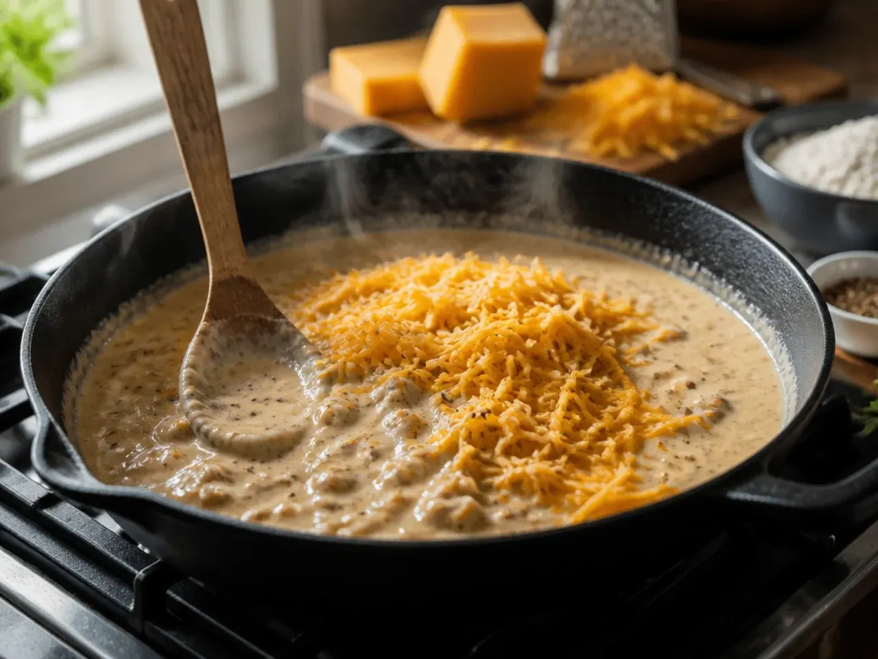 cheesy tater tot casserole recipe step 3