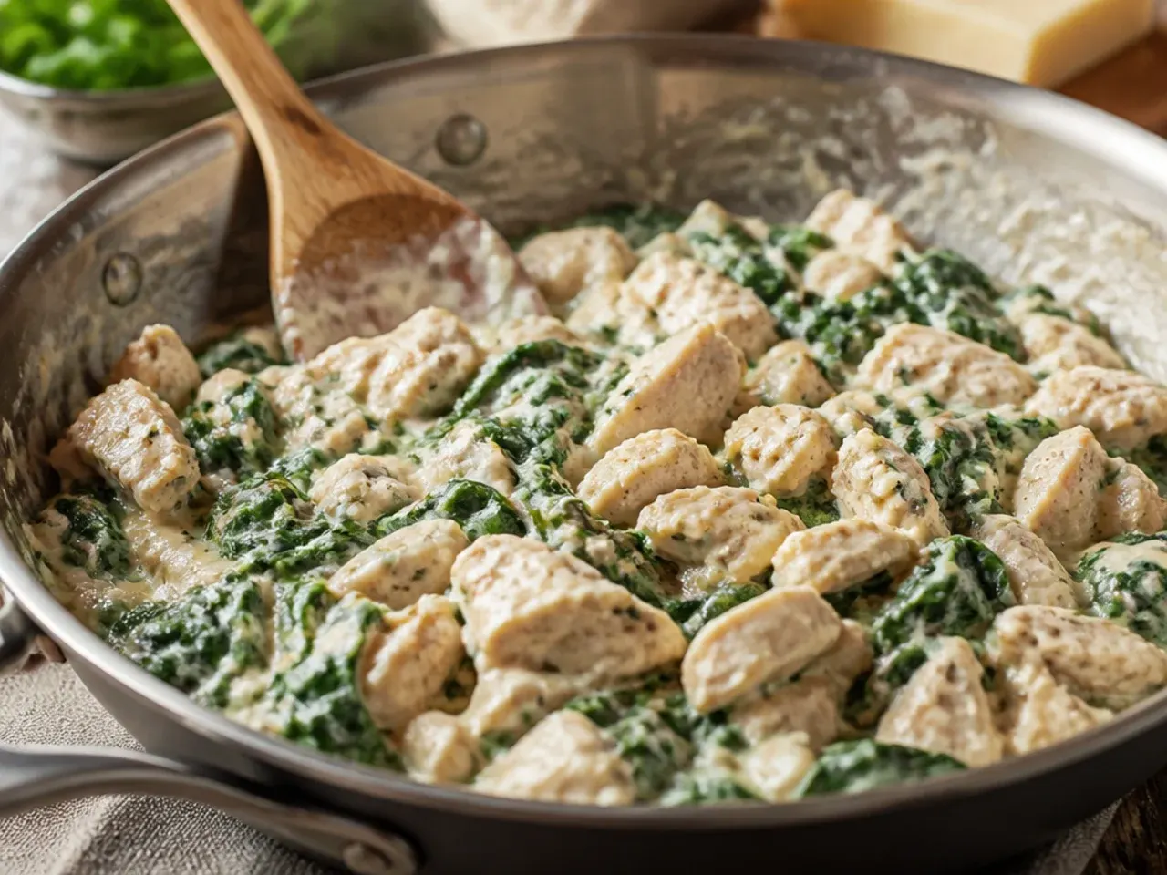 chicken alfredo lasagna recipe step 4