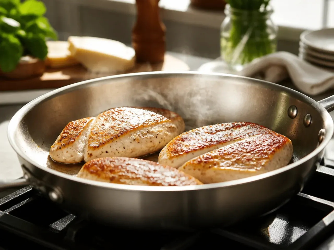 chicken alfredo recipe recipe step 1