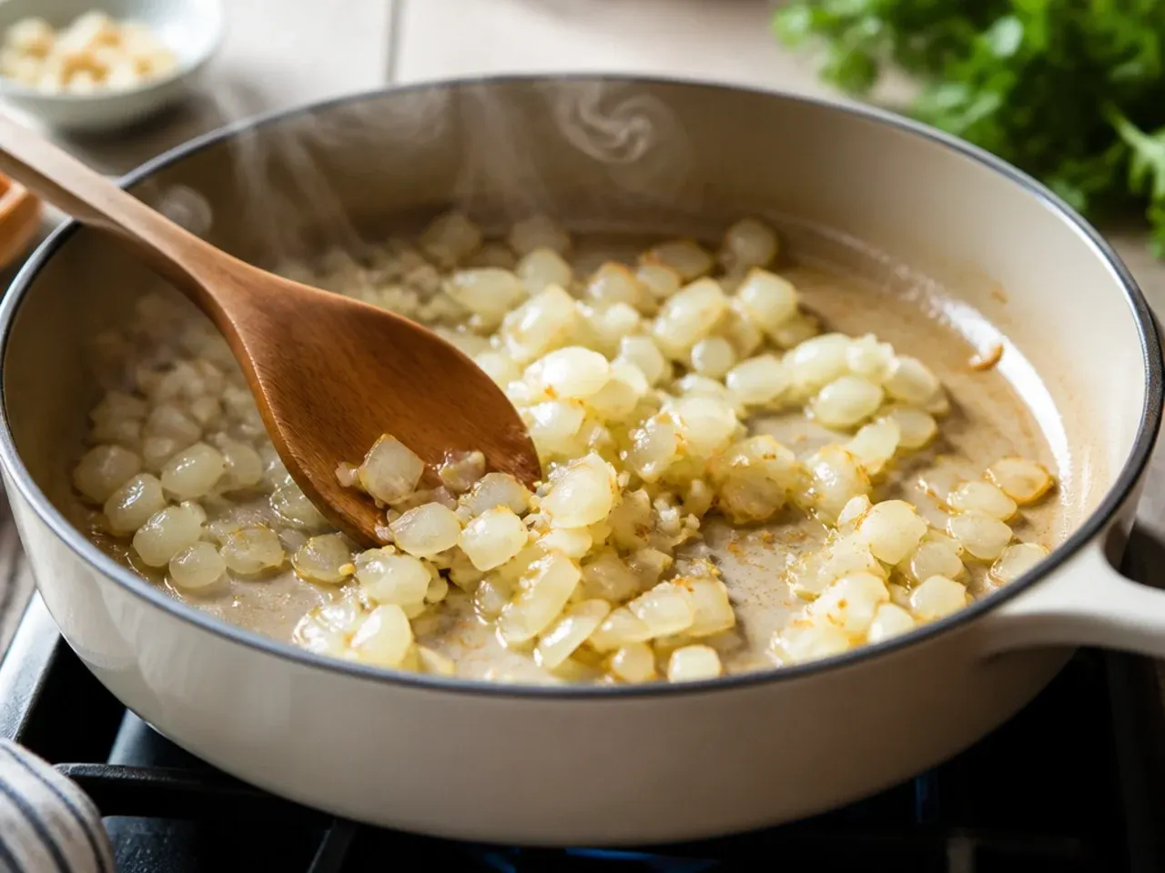 chicken alfredo soup recipe step 1