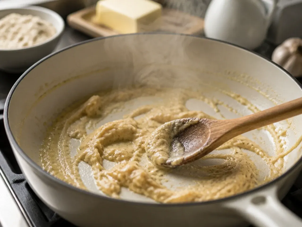 chicken alfredo soup recipe step 2