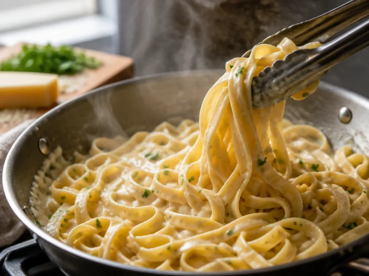 chicken alfredo recipe step 3