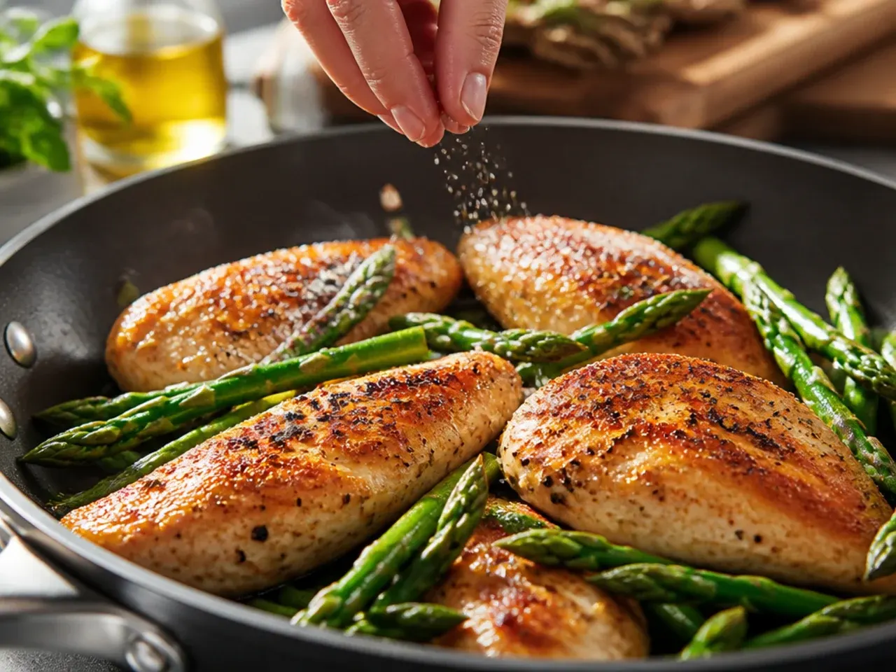 chicken and asparagus recipes recipe step 1