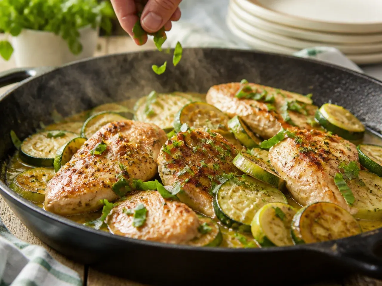 chicken and zucchini recipes recipe step 7