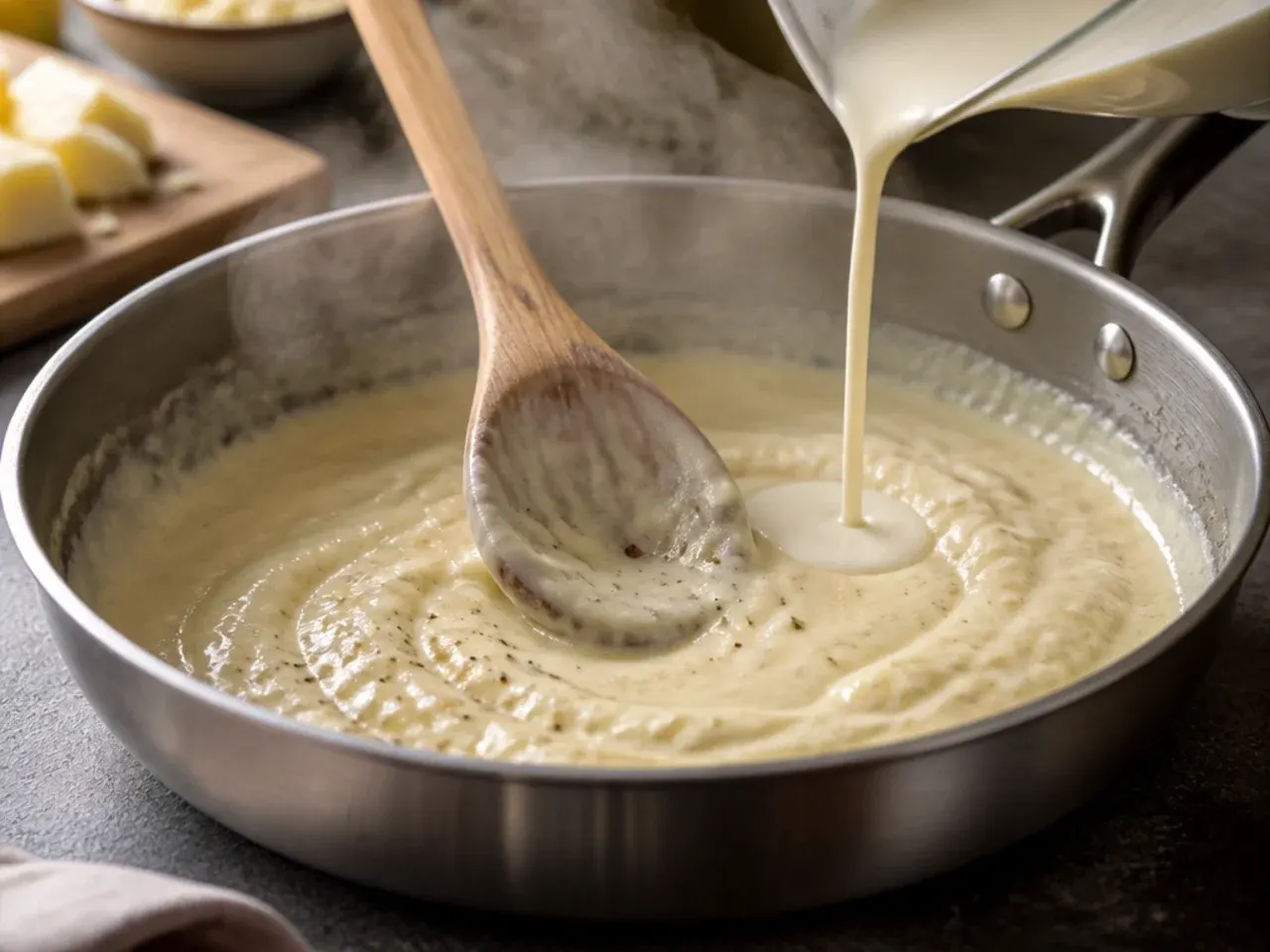 chicken broccoli alfredo recipe step 5