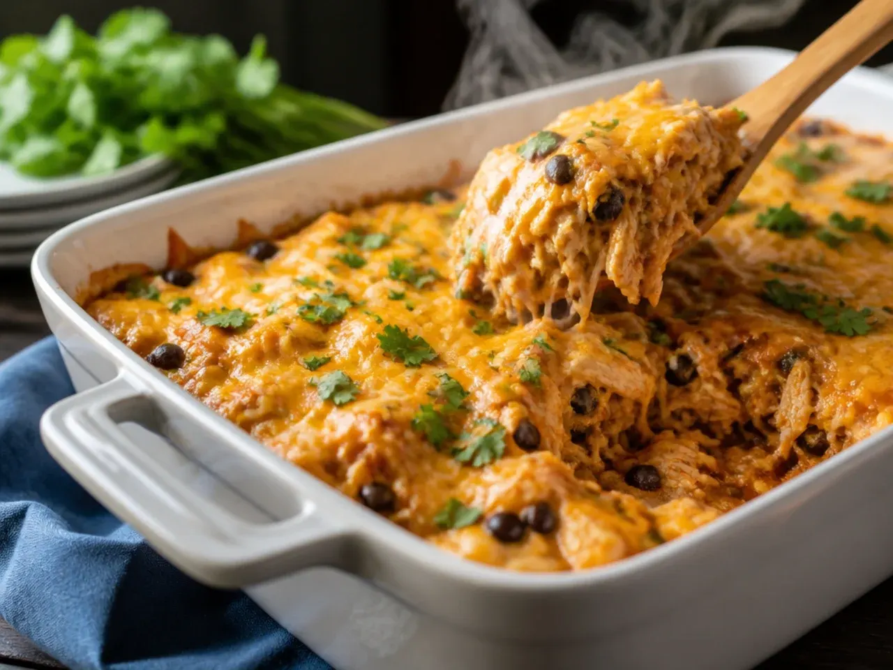 chicken enchilada casserole recipe step 6