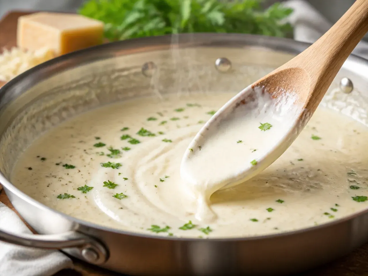 chicken fettuccine alfredo recipe step 5