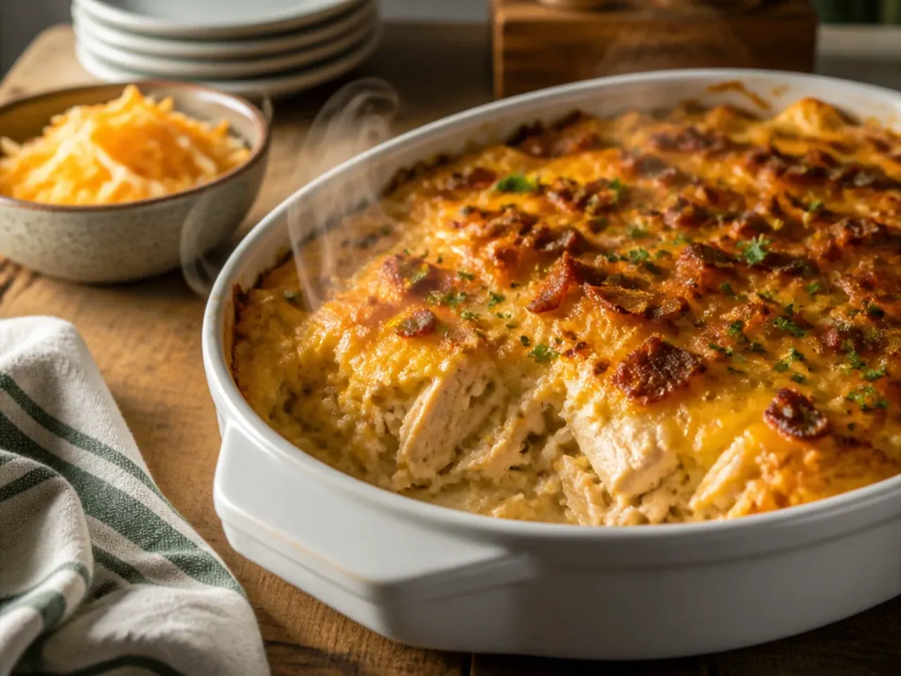 chicken hashbrown casserole recipe step 7