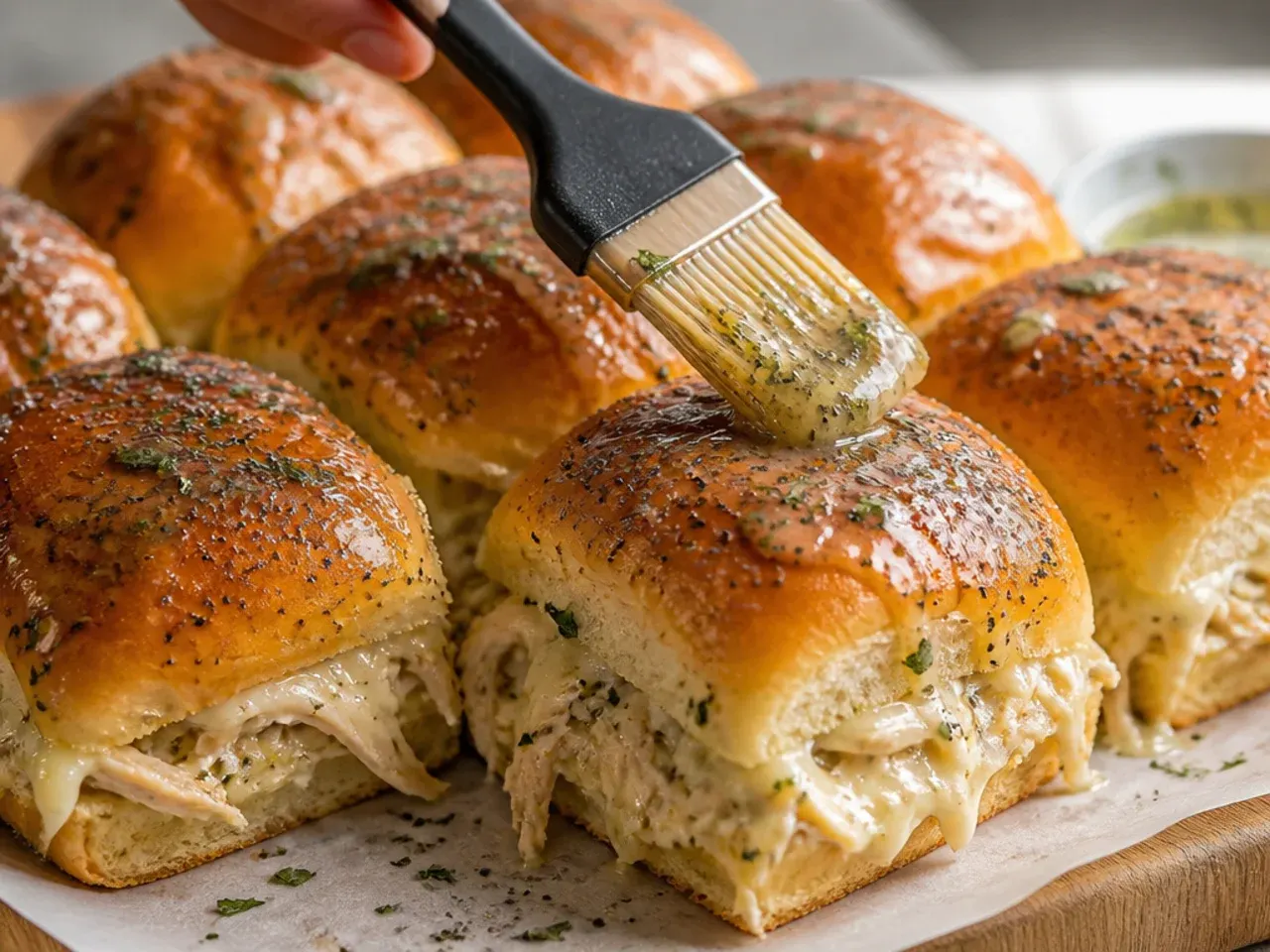 chicken sliders recipes hawaiian rolls recipe step 5