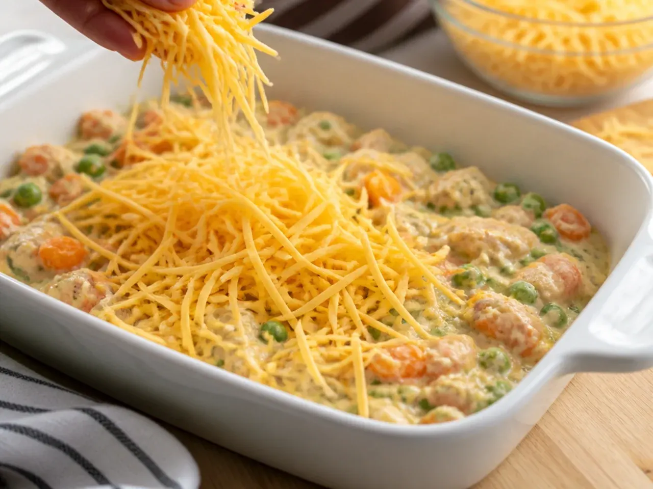 chicken tater tot casserole recipe step 5