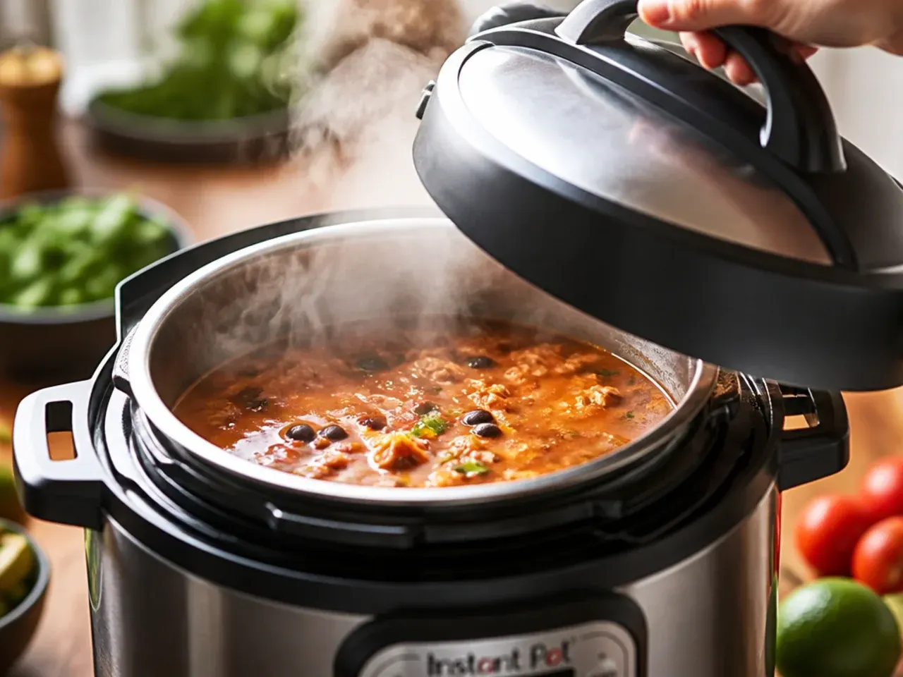 chicken tortilla soup instant pot recipe step 5