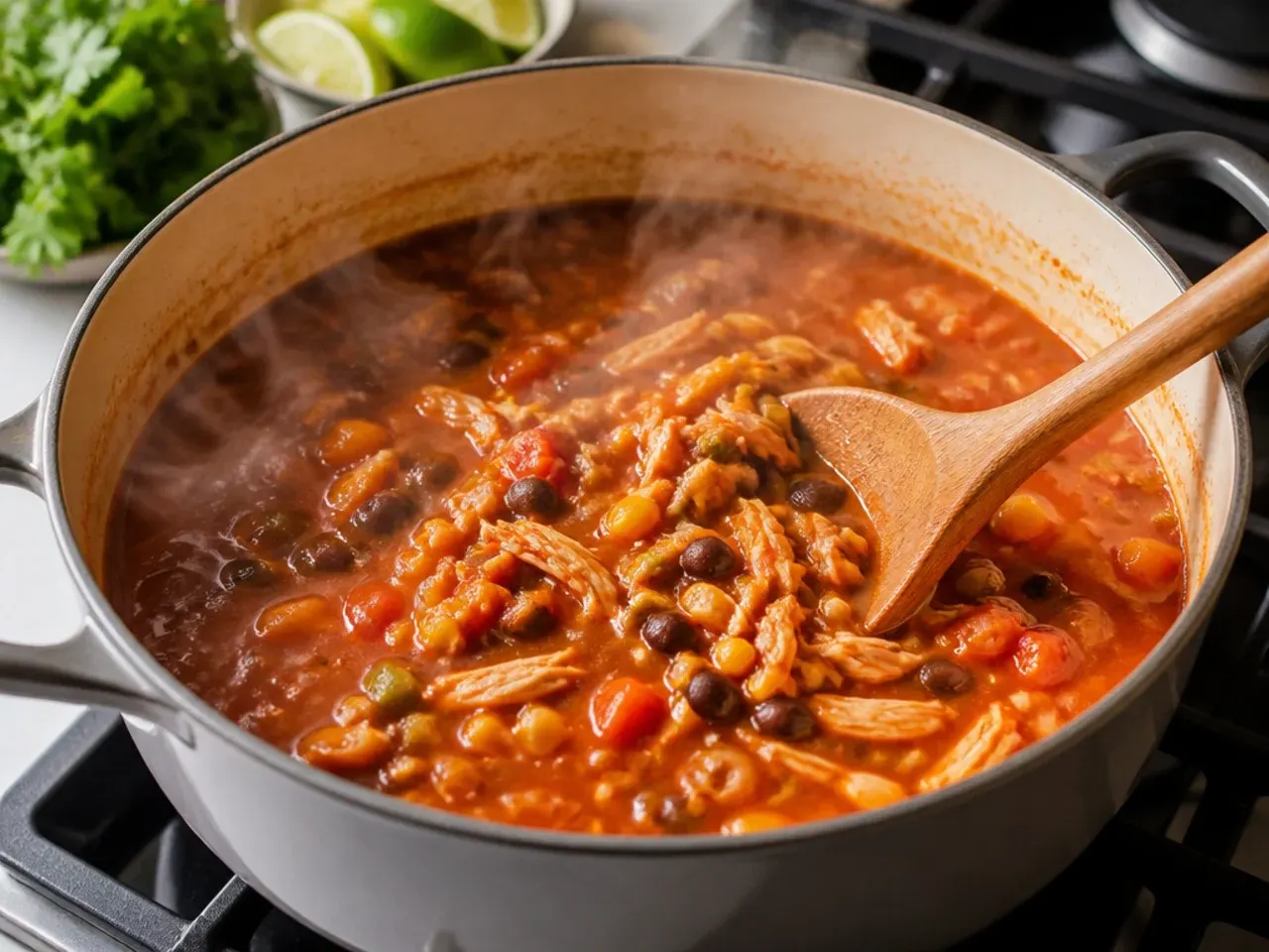 chicken tortilla soup recipe recipe step 3