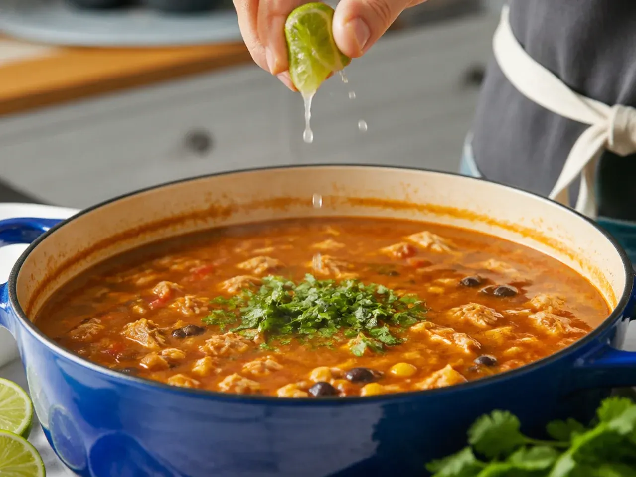 chicken tortilla soup recipe recipe step 6