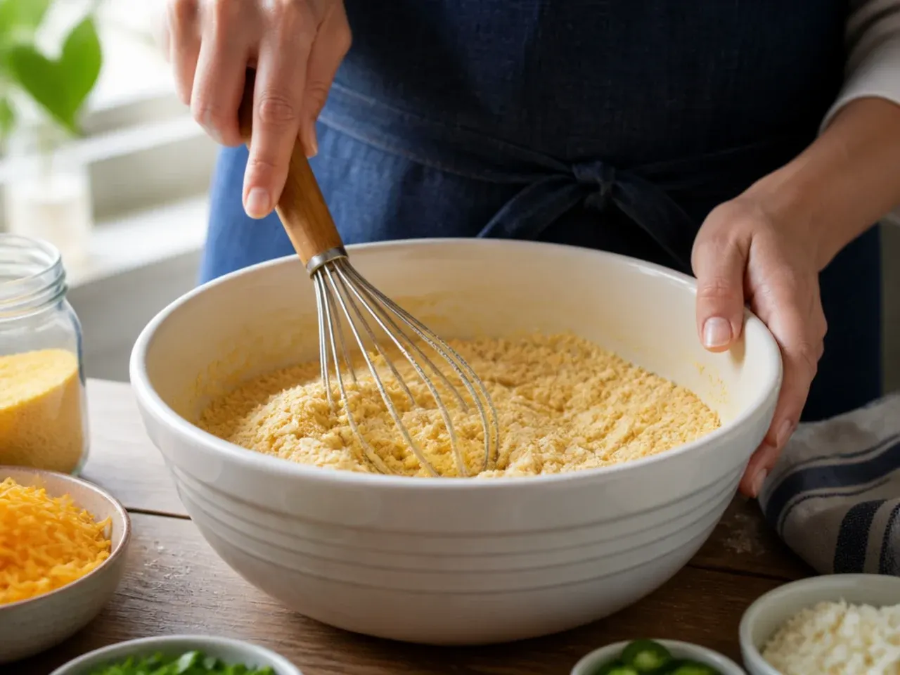 chili cornbread casserole recipe step 4