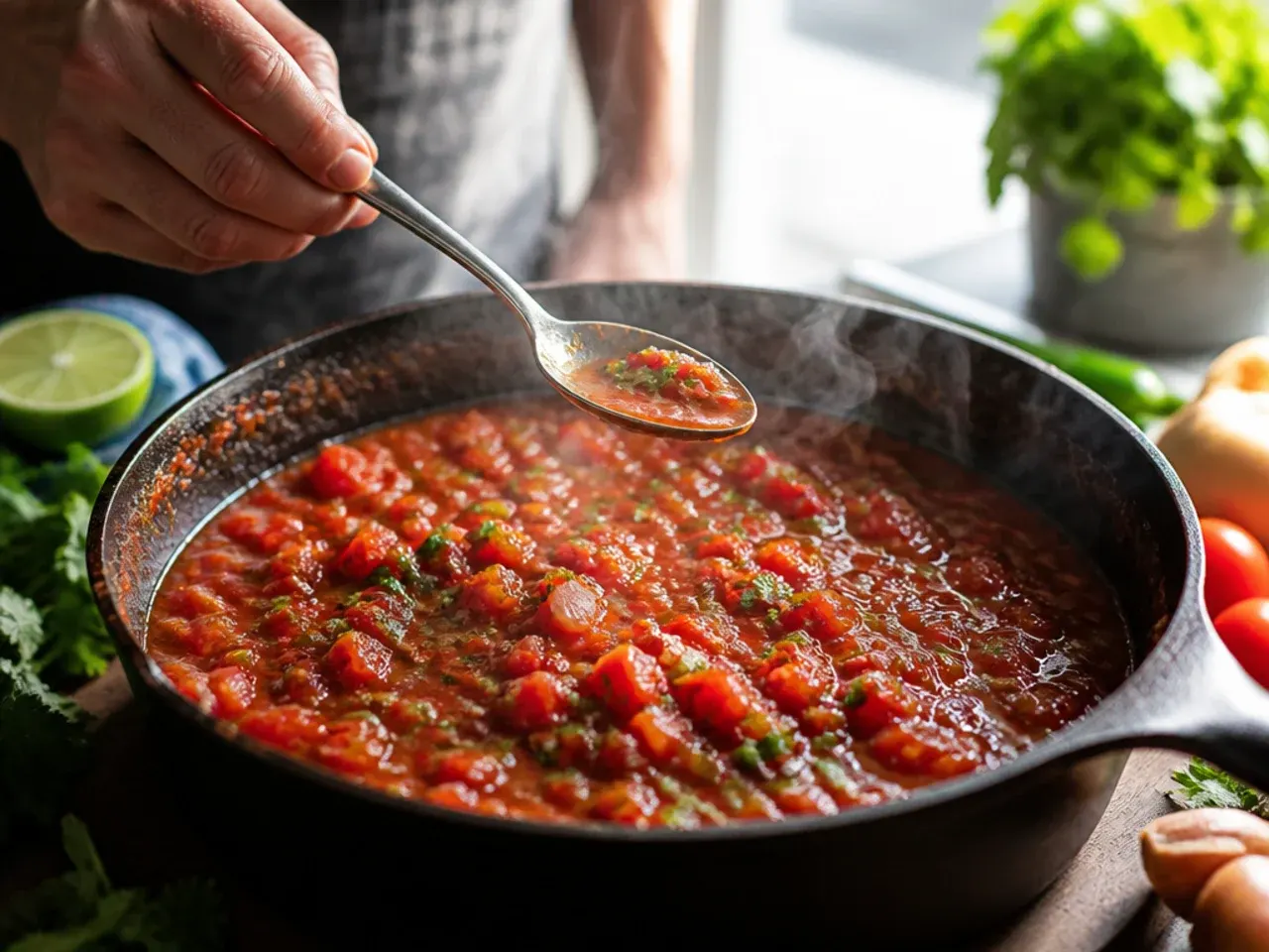 chilis salsa recipe copycat recipe step 6