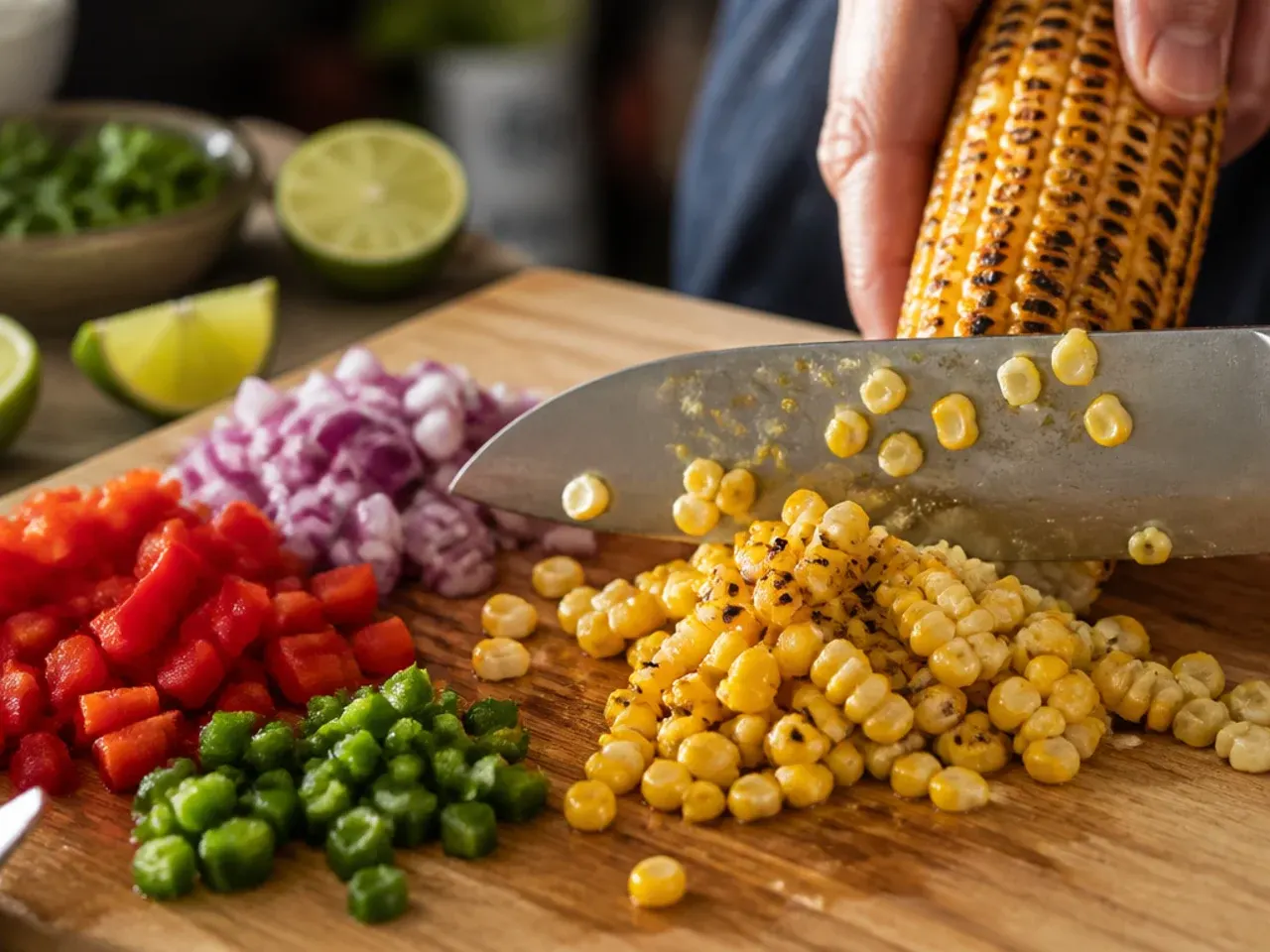 chipotle corn salsa recipe recipe step 2