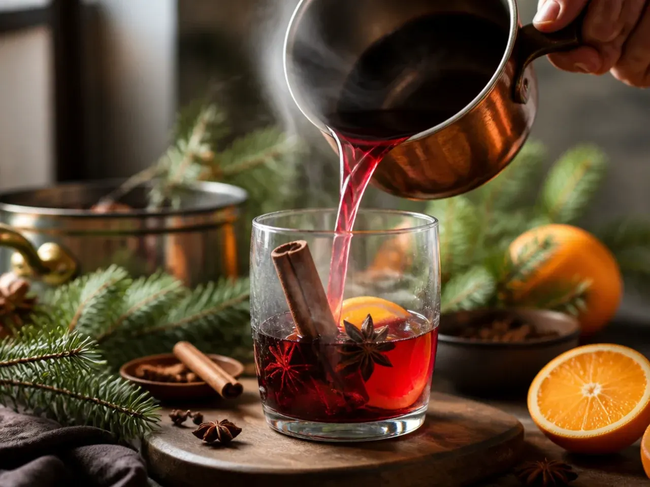 christmas alcoholic drinks recipe step 2