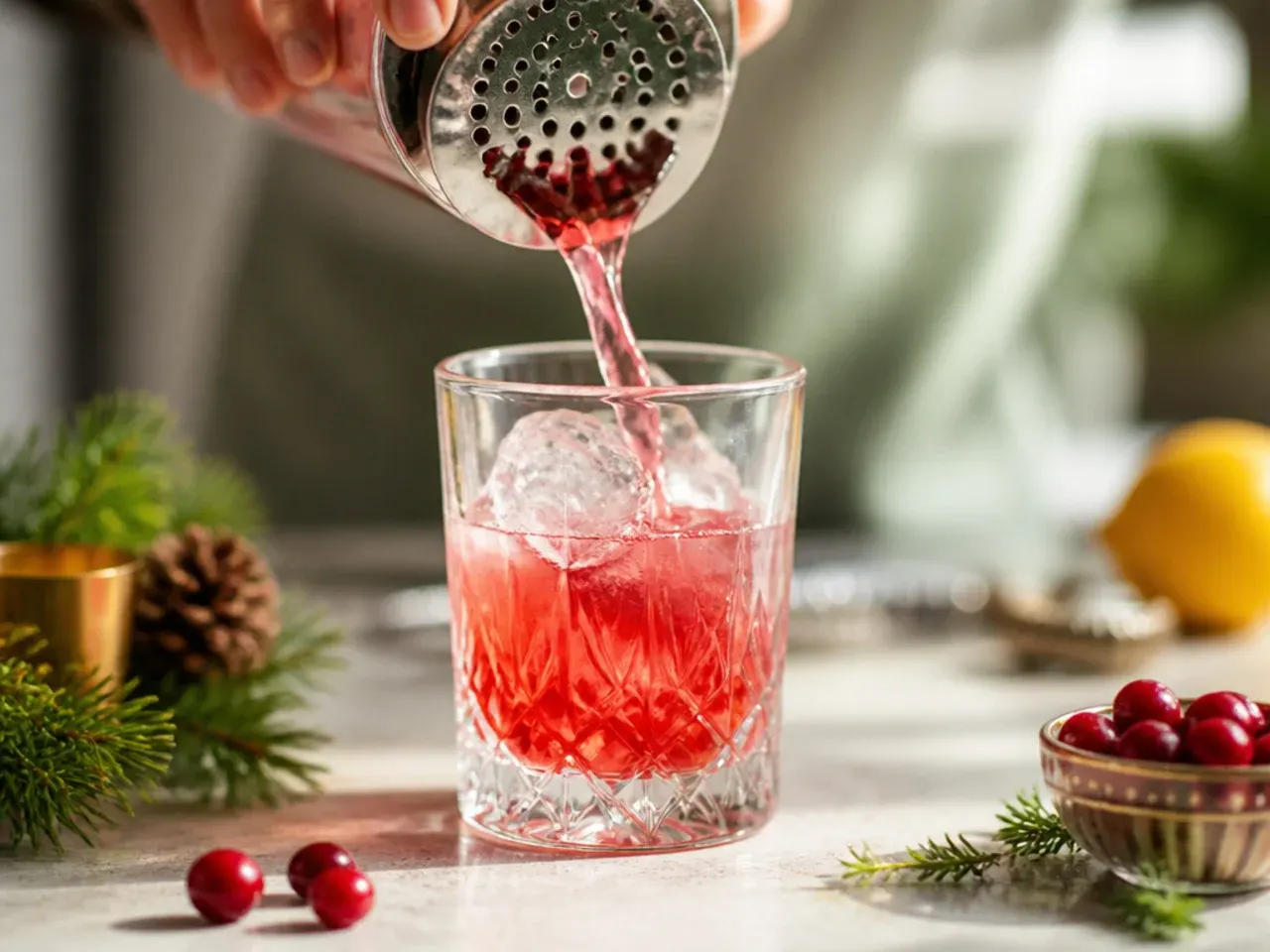 christmas alcoholic drinks recipe step 3