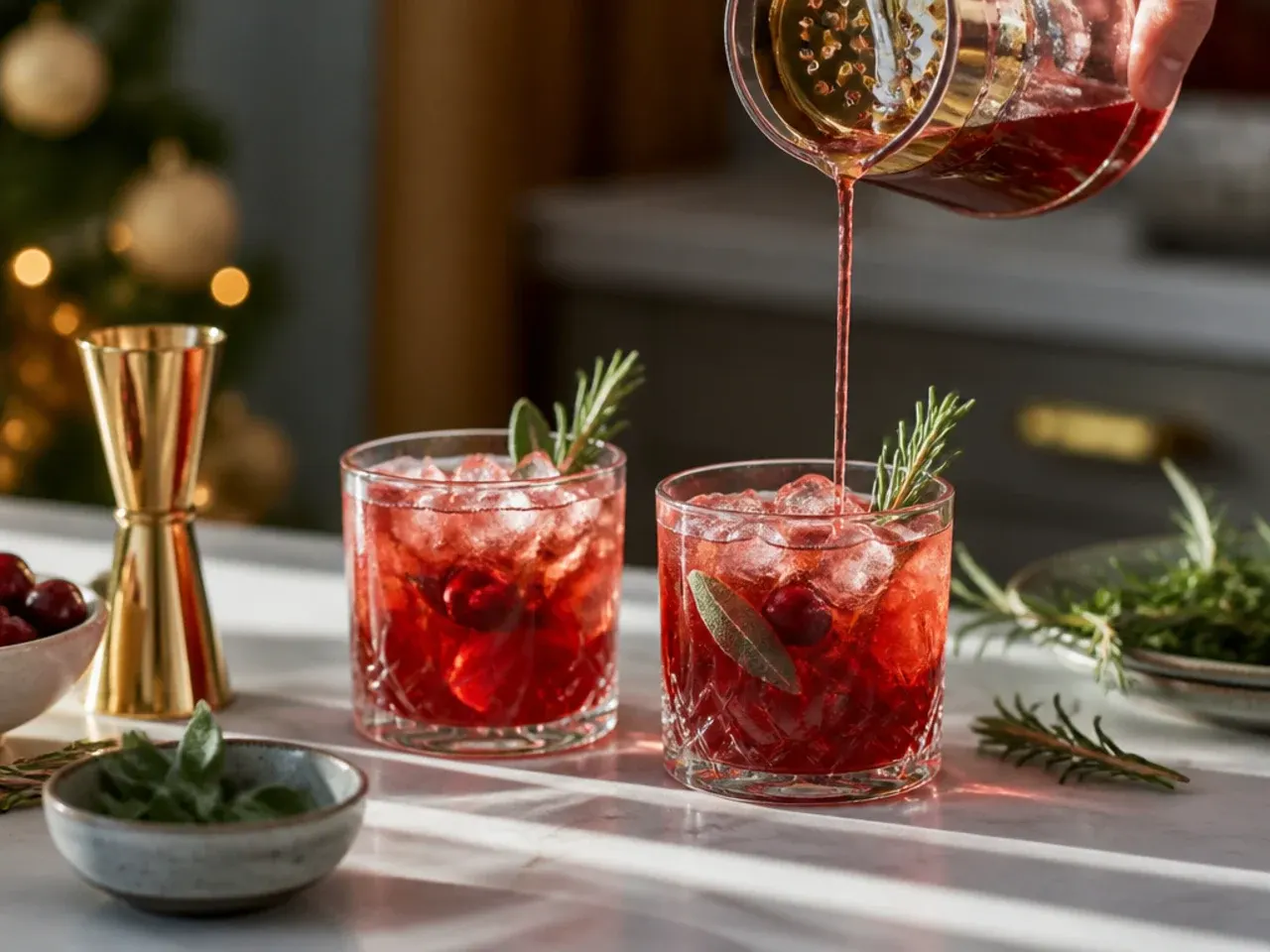 christmas alcoholic drinks recipe step 4