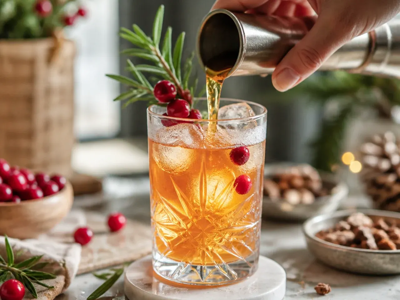 christmas alcoholic drinks recipe step 5