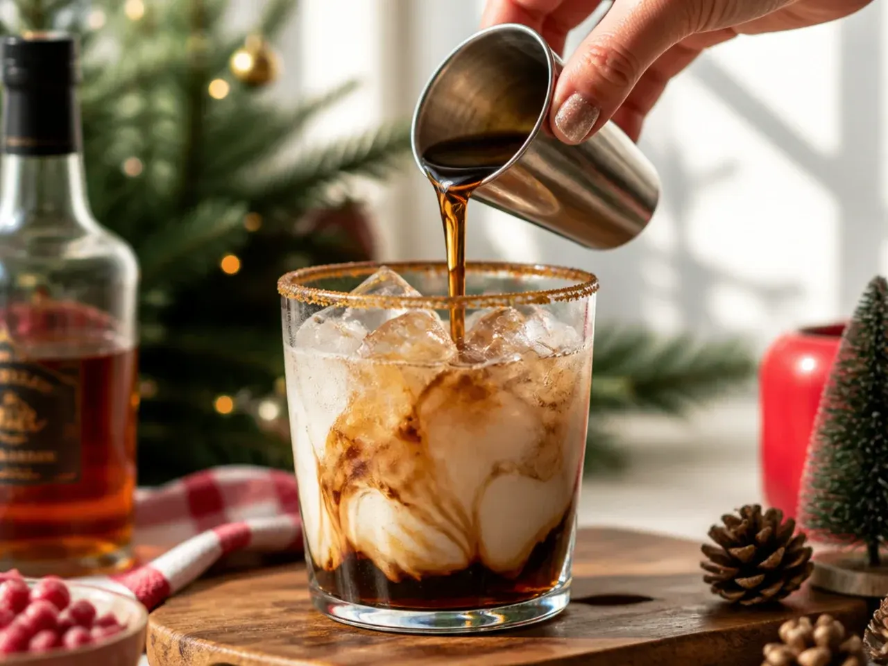 christmas alcoholic drinks recipe step 6