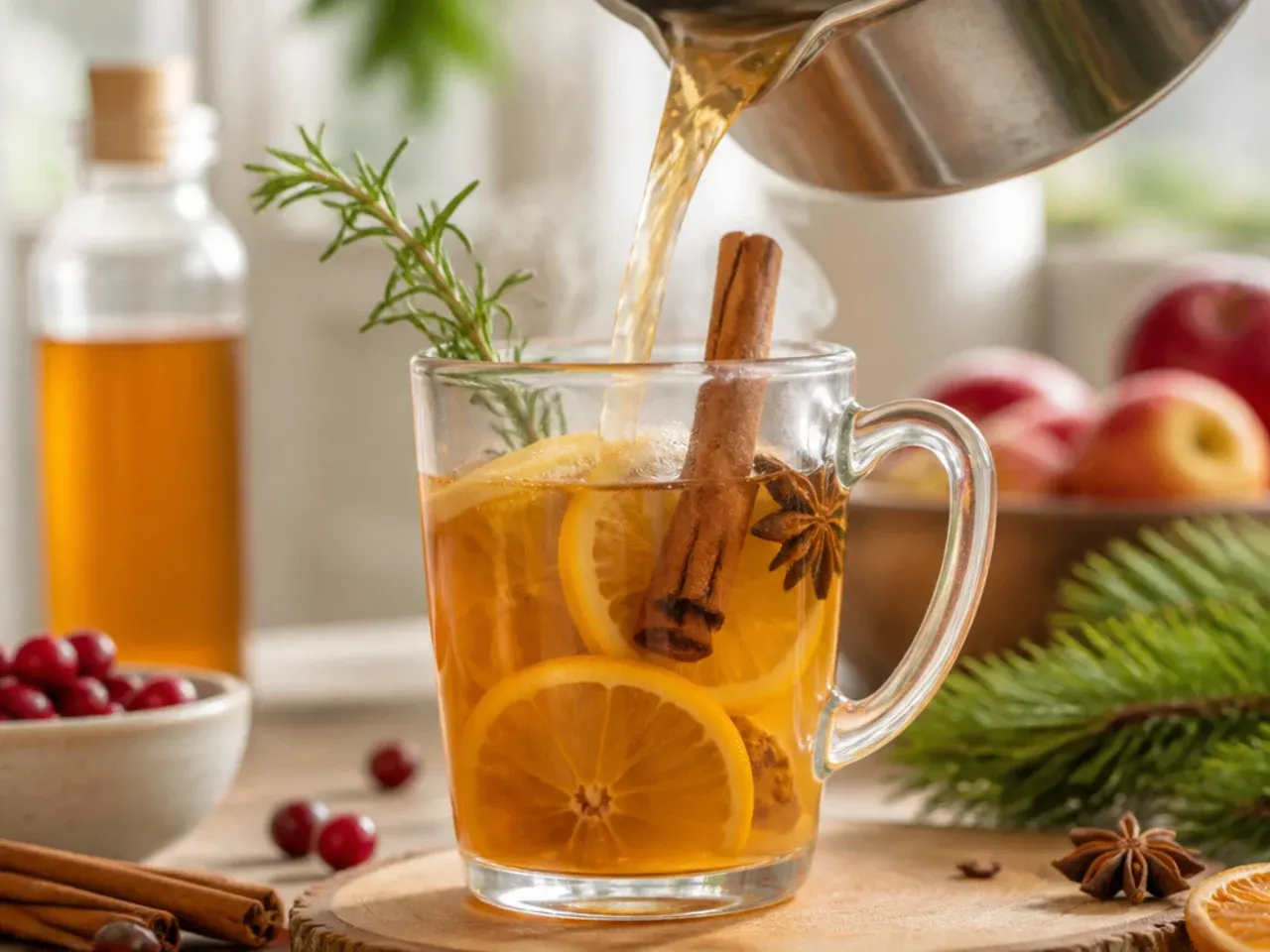 christmas drinks nonalcoholic recipe step 1